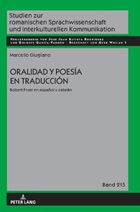 Oralidad y poesía en traducción