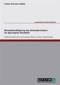 Stressbewältigung des Schiedsrichters im Sportspiel Handball