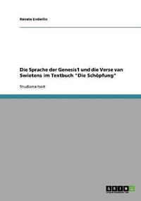 Die Sprache der Genesis1 und die Verse van Swietens im Textbuch "Die Schöpfung"