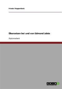 Übersetzen bei und von Edmond Jabès