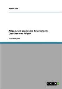 Allgemeine psychische Belastungen