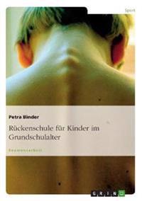Bokomslag för "Rückenschule für Kinder im Grundschulalter"