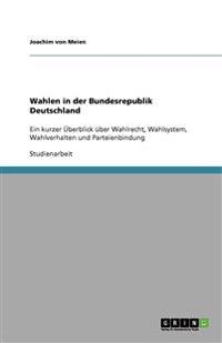 Wahlen in der Bundesrepublik Deutschland