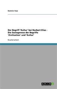 Der Begriff 'Kultur' Bei Norbert Elias