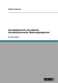 Grundstücksrecht, Grundstück, Grundstückserwerb, Wohnungseigentum