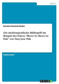 Der medienspezifische Bildbegriff am Beispiel des Videos