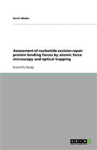 Assessment of nucleotide excision repair protein binding forces by atomic force microscopy and optical trapping