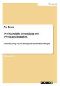 Kirjan kansi "Die bilanzielle Behandlung von Zweckgesellschaften"