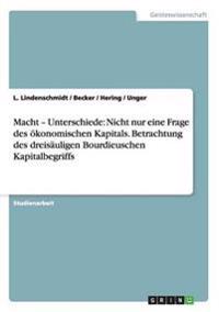 Macht - Unterschiede