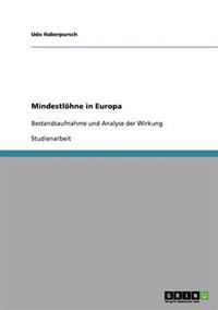 Mindestlöhne in Europa