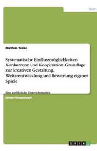 Systematische Einflussmöglichkeiten Konkurrenz und Kooperation. Grundlage zur kreativen Gestaltung, Weiterentwicklung und Bewertung eigener Spiele