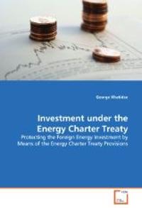Investment under the Energy Charter Treaty