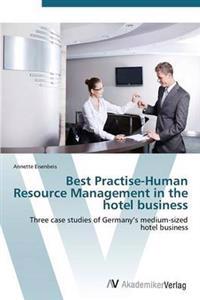 Best Practise-Human Resource Management in the hotel business