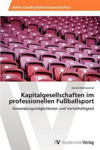 Kapitalgesellschaften im professionellen Fußballsport