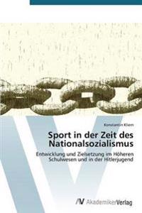 Sport in der Zeit des Nationalsozialismus
