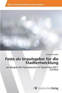 Feste als Impulsgeber für die Stadtentwicklung