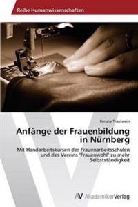 Anfänge der Frauenbildung in Nürnberg