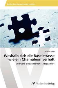 Weshalb sich die Baselstrasse wie ein Chamäleon verhält