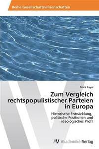 Zum Vergleich rechtspopulistischer Parteien in Europa