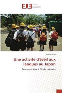 Une activité d'éveil aux langues au Japon