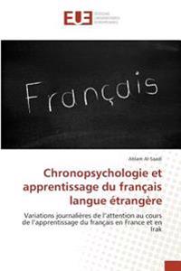 Chronopsychologie et apprentissage du français langue étrangère