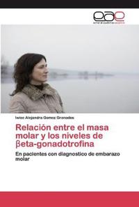 Relación entre el masa molar y los niveles de ßeta-gonadotrofina