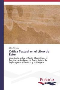 Crítica Textual en el Libro de Ester