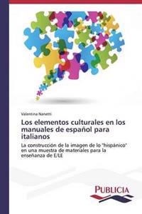 Los elementos culturales en los manuales de español para italianos