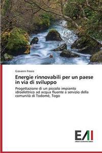 Energie rinnovabili per un paese in via di sviluppo