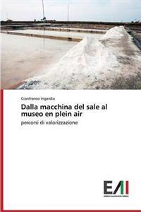 Dalla macchina del sale al museo en plein air