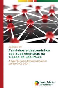 Caminhos e descaminhos das Subprefeituras na cidade de São Paulo