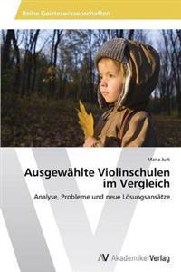 Ausgewählte Violinschulen im Vergleich
