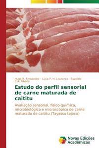 Estudo do perfil sensorial de carne maturada de caititu