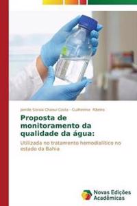 Proposta de monitoramento da qualidade da água