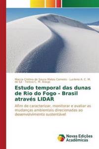 Estudo temporal das dunas de Rio do Fogo - Brasil através LIDAR