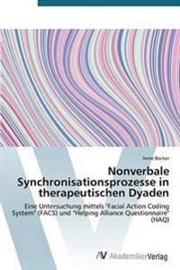 Nonverbale Synchronisationsprozesse in therapeutischen Dyaden
