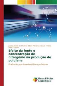 Efeito da fonte e concentração de nitrogênio na produção de pululana