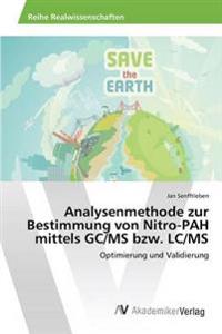 Analysenmethode zur Bestimmung von Nitro-PAH mittels GC/MS bzw. LC/MS