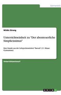 Unterrichtseinheit zu "Der abenteuerliche Simplicissimus"