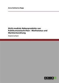Nicht-mediale Nebenprodukte von Publikumszeitschriften - Marktstatus und Marktentwicklung