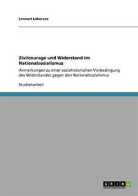 Zivilcourage und Widerstand im Nationalsozialismus