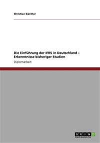 Die Einführung der IFRS in Deutschland - Erkenntnisse bisheriger Studien