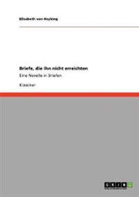 Briefe, die ihn nicht erreichten