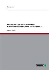 Mindeststandards für Sozial- und Arbeitsrechte und WTO ein `Widerspruch´?