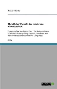 Christliche Wurzeln Der Modernen Armutspolitik
