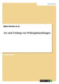Art und Umfang von Prüfungshandlungen