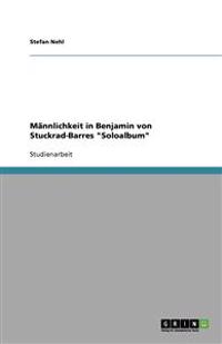 Männlichkeit in Benjamin von Stuckrad-Barres "Soloalbum"