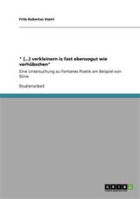 " [...] verkleinern is fast ebensogut wie verhübschen"