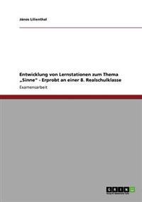 Entwicklung von Lernstationen zum Thema "Sinne"