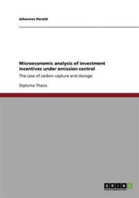 Microeconomic analysis of investment incentives under emission control